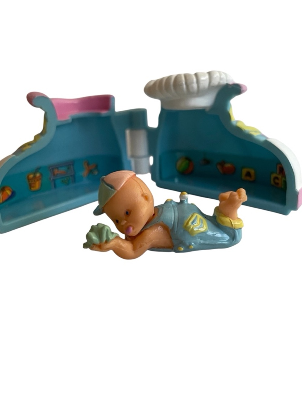 Vintage 90s Mimi and the Goo Goos Dude and his sneaker mini baby collectible